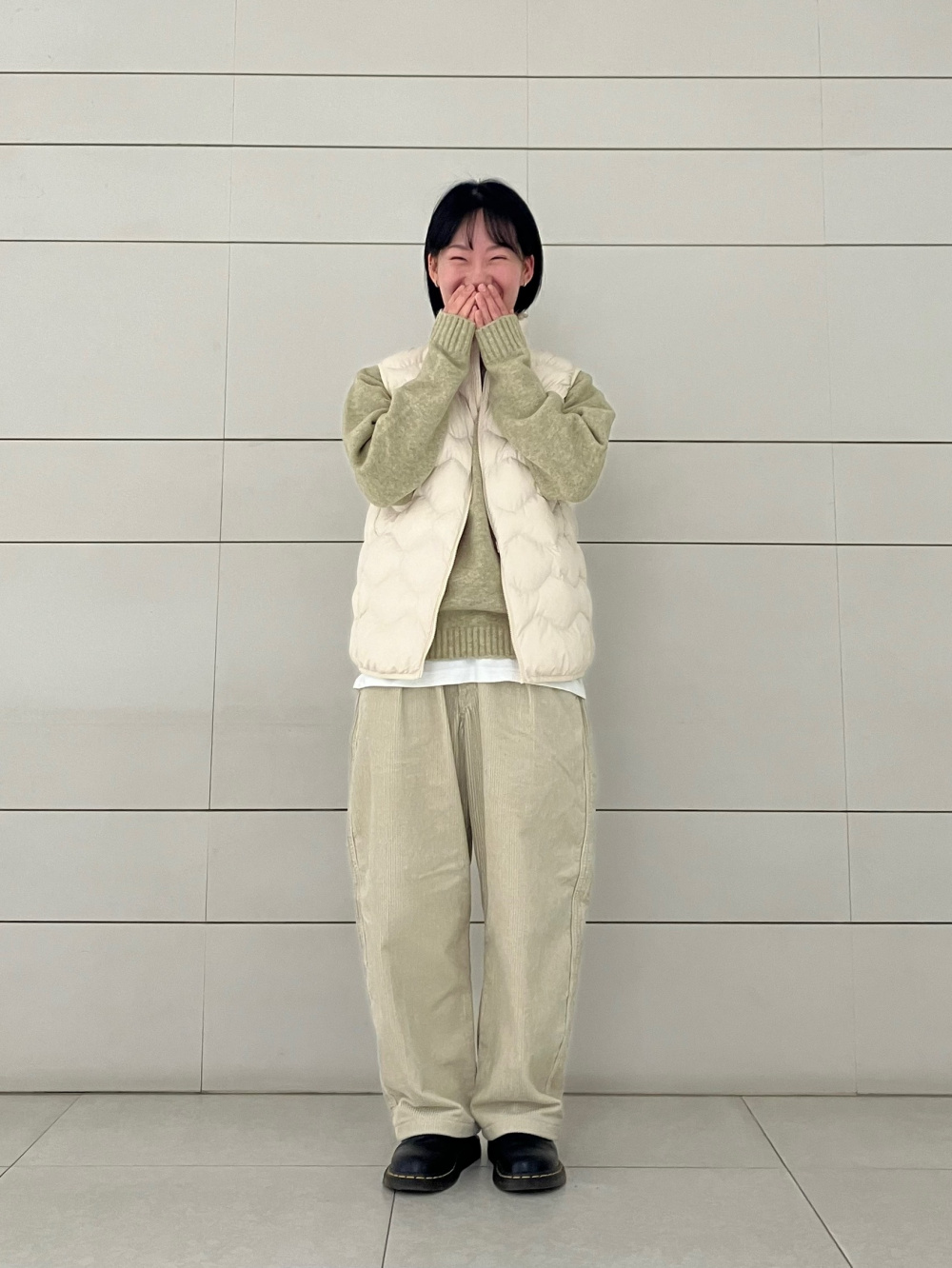 Check Styling Ideas ForCORDUROY WIDE PLEATED PANTS UNIQLO CA