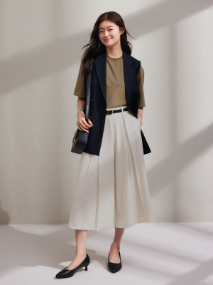 美品　Vivienne Westwood デニムキュロット インディゴ デニム コルセット 装飾付き | VIVIENNE WESTWOOD