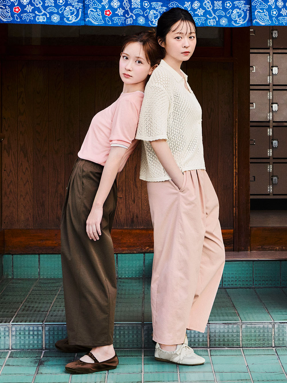 Shop looks for「Lacy Stitch Knitted Shirt | HalfSlv、Bra-Feel