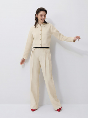 Milano Ribbed Polo Cardigan | GU US Milano Ribbed Polo Cardigan | GU US