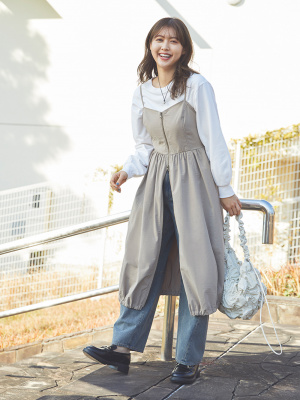 GU公式 | バレルレッグジーンズ(丈標準71.0～75.0cm