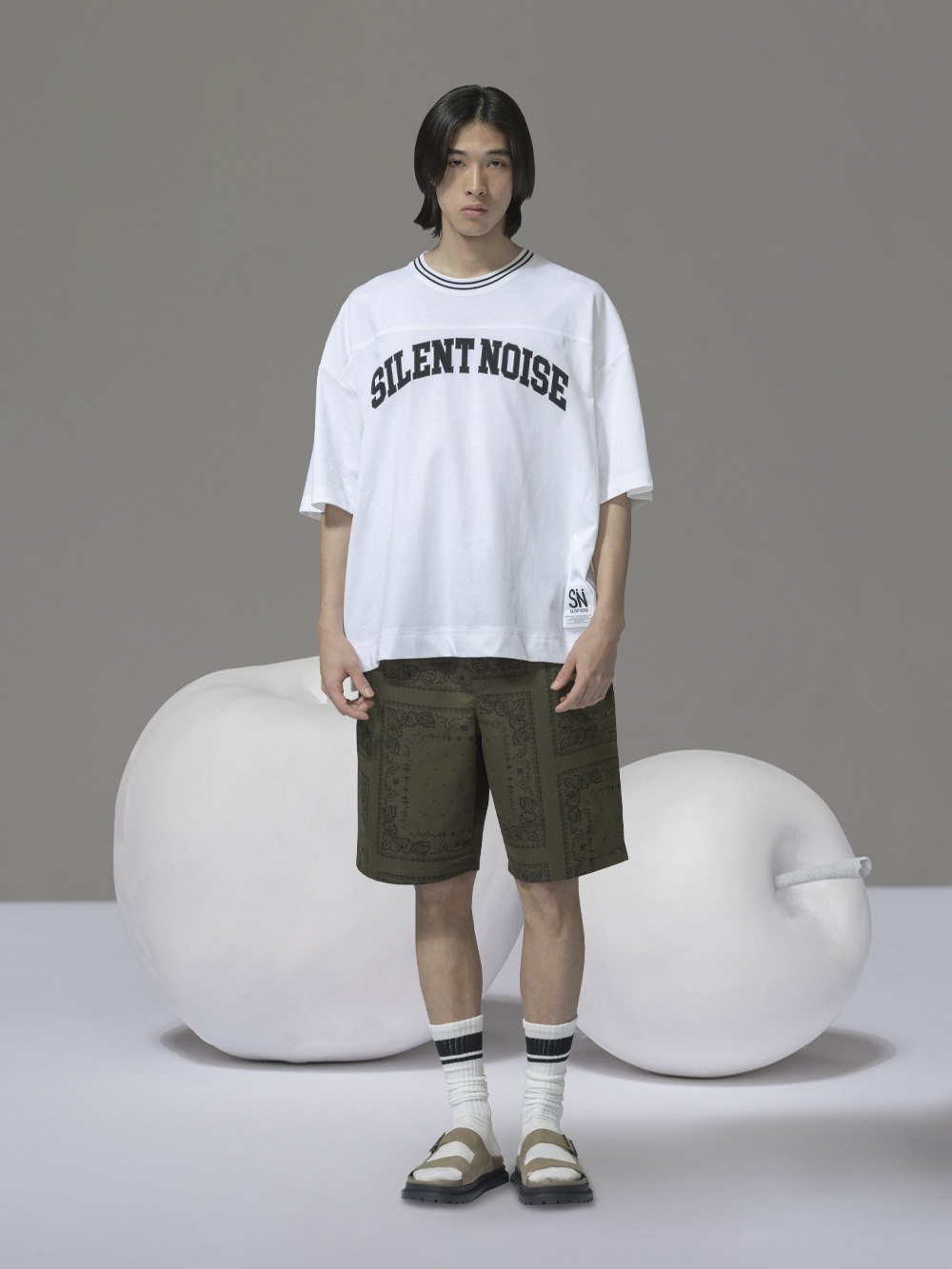 フットボールT(5分袖) UNDERCOVER、チュニックシャツ UNDERCOVER