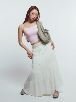 Bra-Feel Cropped Glitter Camisole | GU US