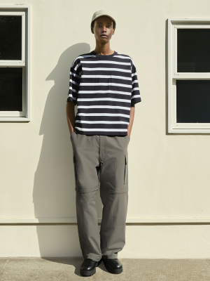 lig. リグドット　wide cargo pants grey lig. wide cargo pants gray - メルカリ