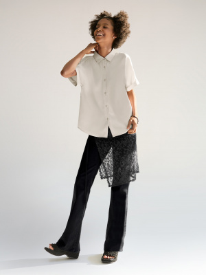Lace Wrap Skirt | GU US