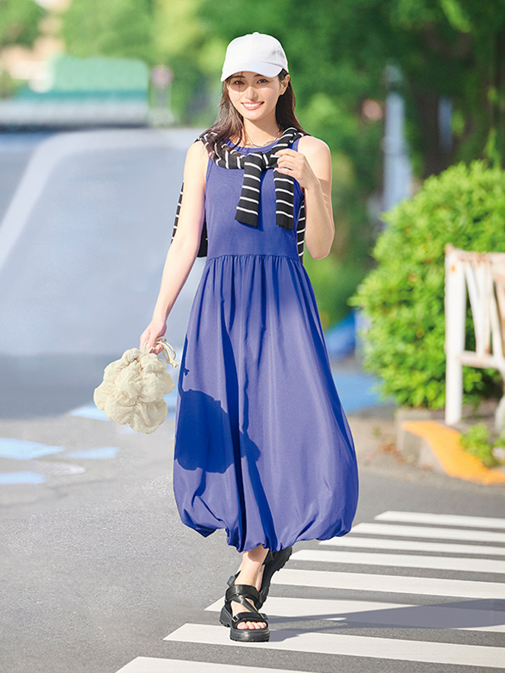 Shop looks for「Bra-Feel 2Way Cropped Camisole、Waved Metal