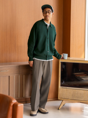 【YOURNUS】Lopon Heavy Wide Slacks Wide Slacks | GU US