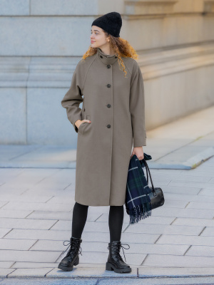 Rua シャリーフ W FACE MELTON BIG COAT Rua シャリーフ W FACE MELTON