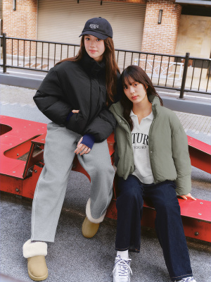 GU公式 | スタイルヒートリブパイルクルーソックス