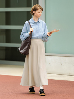 GU公式 | ドルマンスリーブシャツ(25年秋冬商品)