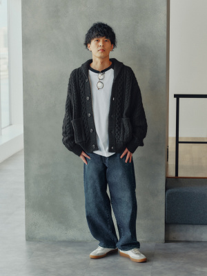 Heavy Weight Crew Neck T-Shirt | Long | Raglan | GU US