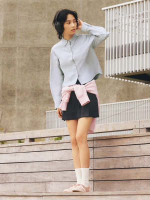 GU公式 | サイドプリーツスコート