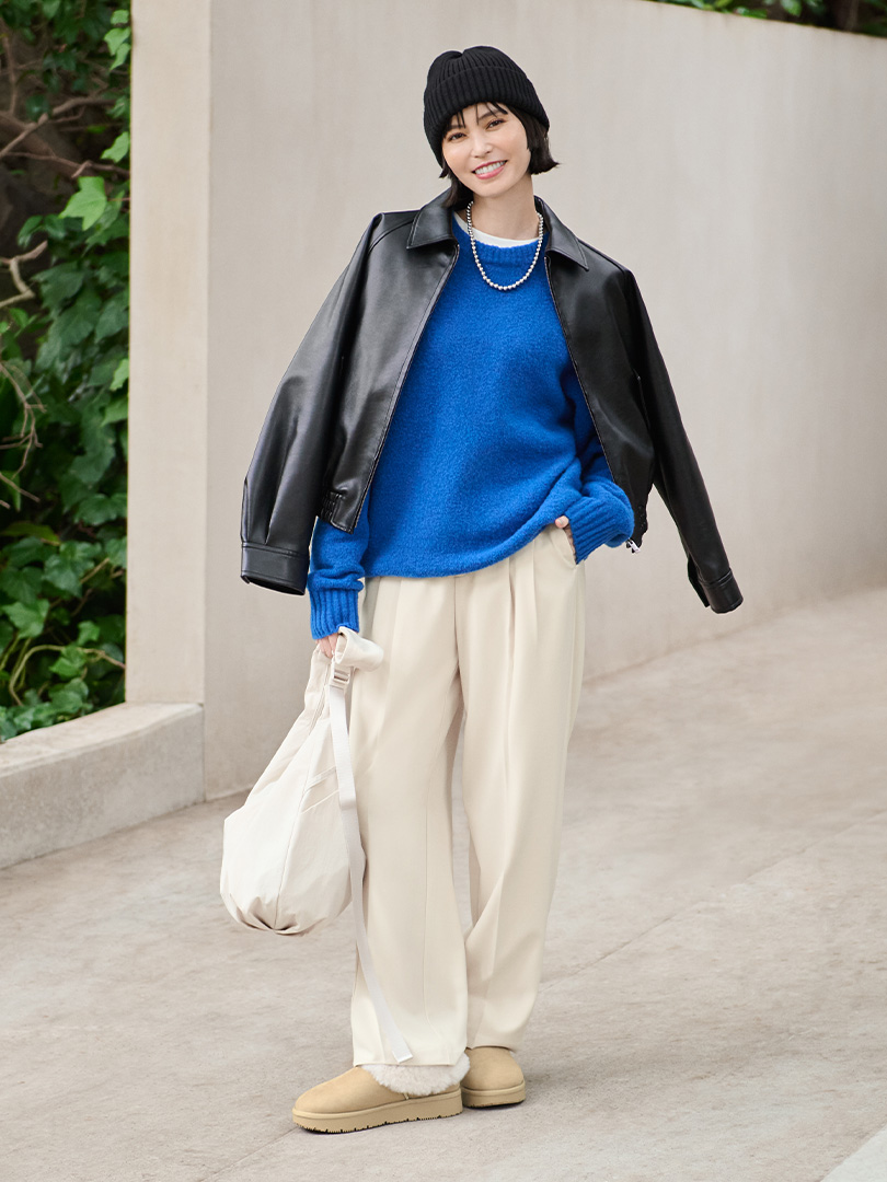 Shop looks for「Corduroy Zip-Up Shirt Jacket、French Terry | Dog