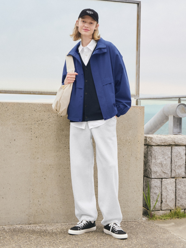 An outfit using Washable Knitted Polo Shirt | Halfslv and Washable