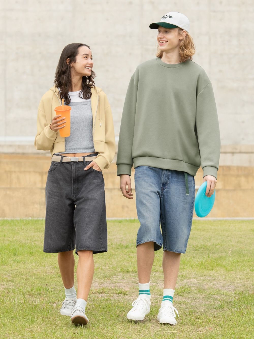 Shop looks for「Washable Knitted Polo Shirt | Halfslv、Jorts | 13