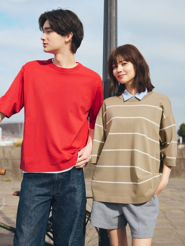 An outfit using Washable Knitted Polo Shirt | Halfslv and Washable