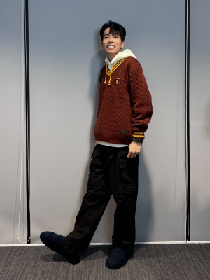 GU公式 | Vネックセーター Harry Potter