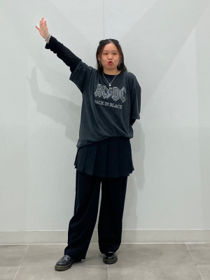 ヨンジュン着用 AC/DC BACK IN BLACK スウェットシャツ ACDC | LOGO | GOOD ROCK SPEED（グッドロックスピード）公式