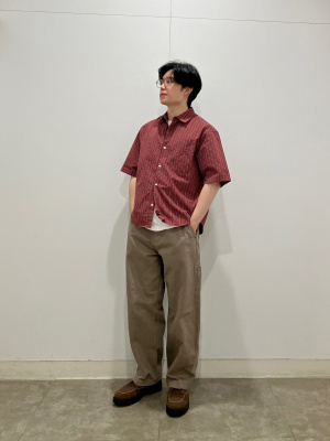 GU公式 | バレルレッグワークパンツ(丈標準70.5～74.5cm)