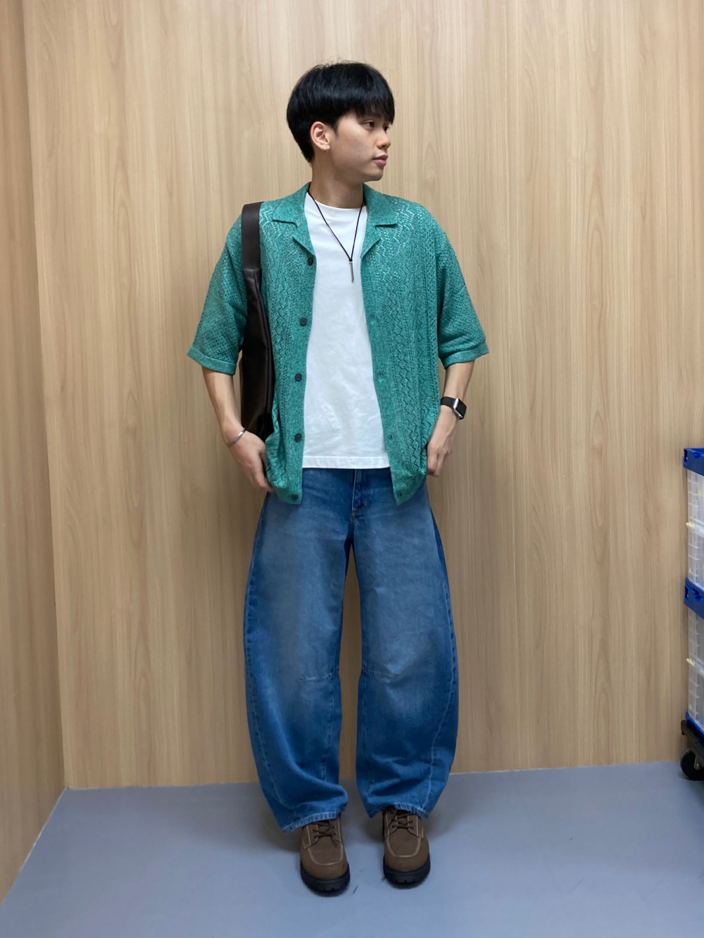 Side Seamless Crew Neck T-Shirt/GA、Dry Stretch Jogger Pants
