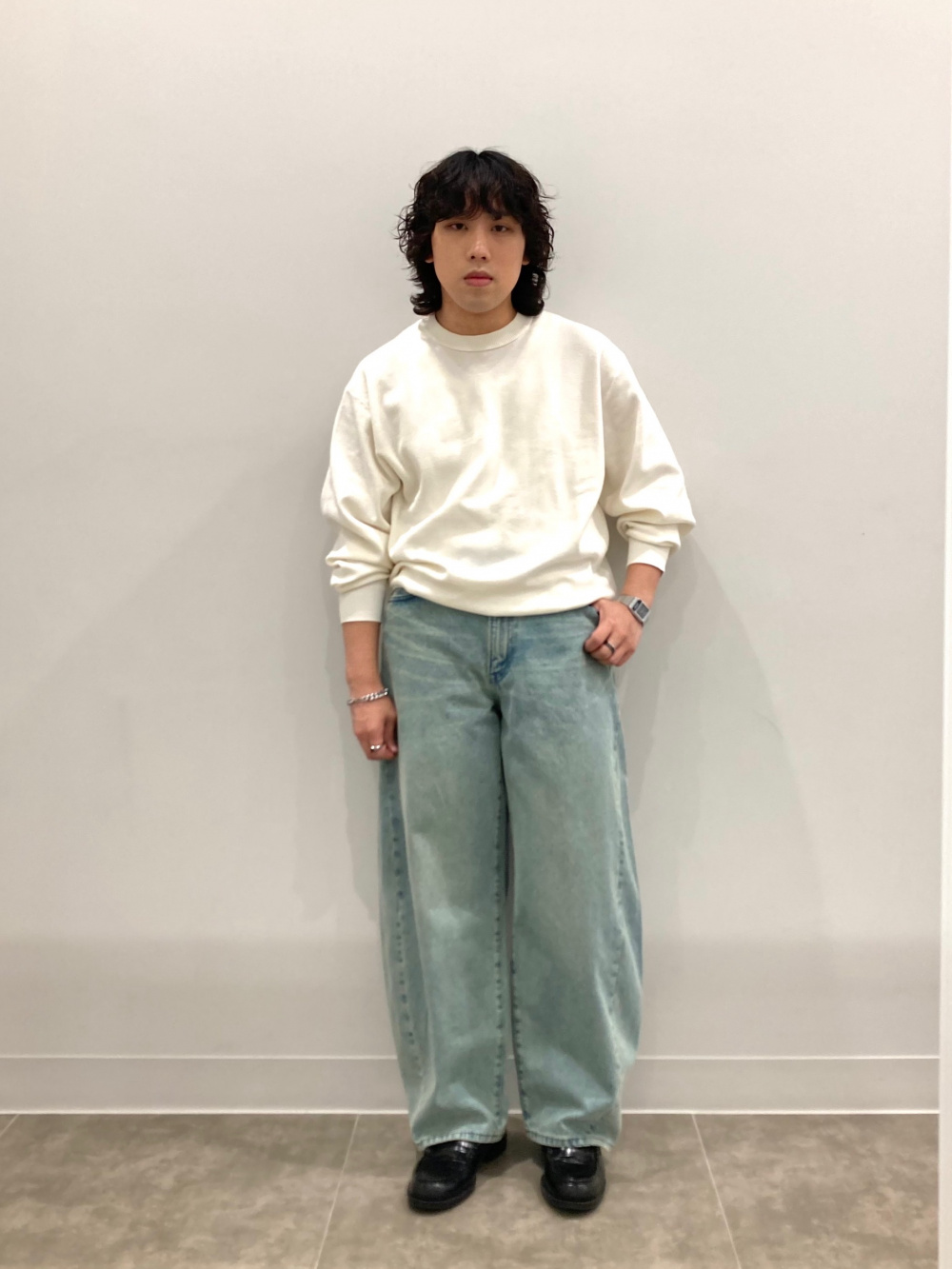 Comfy Insole Canvas Sneakers、Cotton checked shirt」| GU的穿