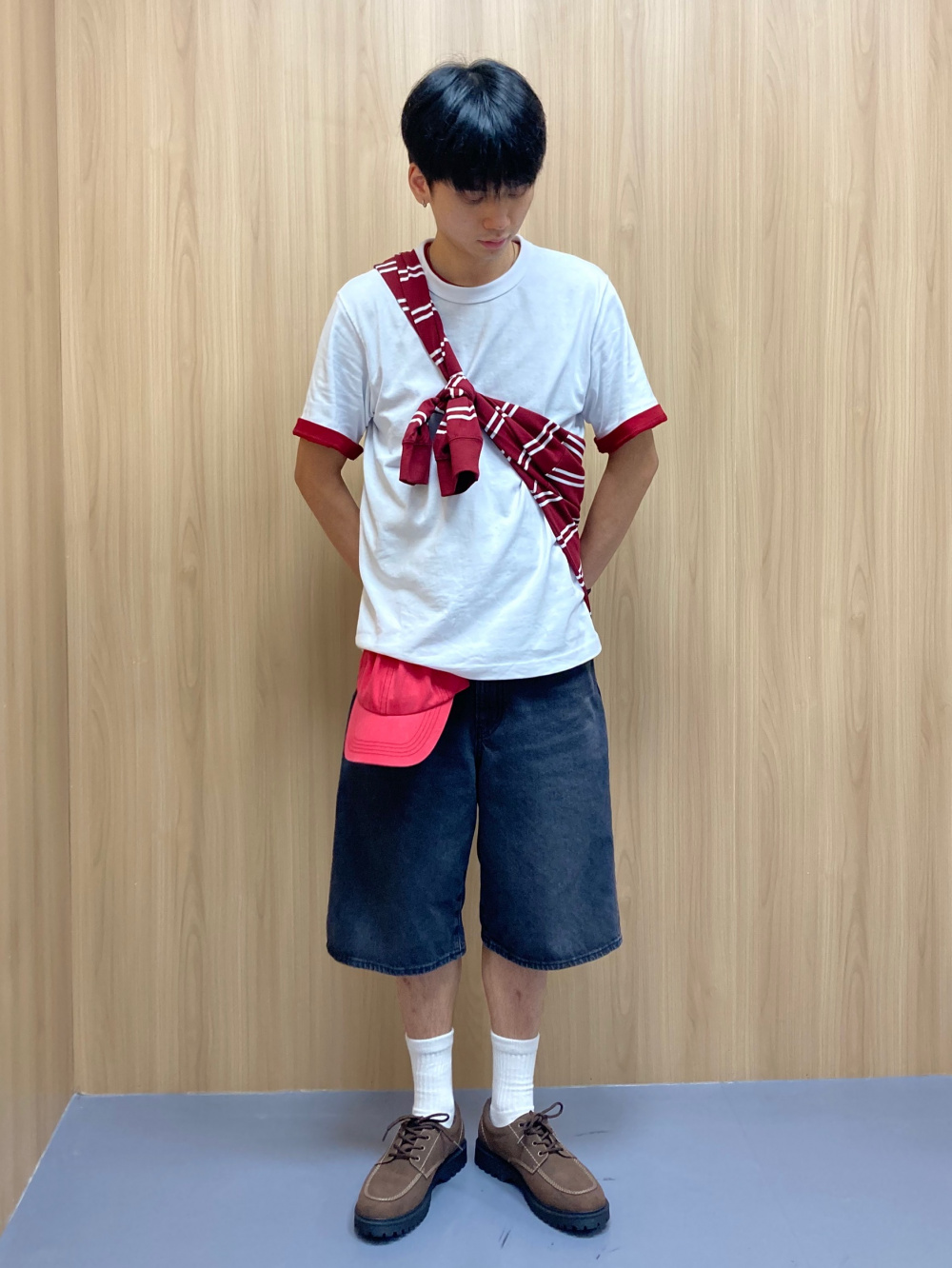 コーデを格上げ【LOUIS VUITTON】コットンクルーネック Tシャツ シグネチャーショートスリーブコットンクルーネック ｜ルイ