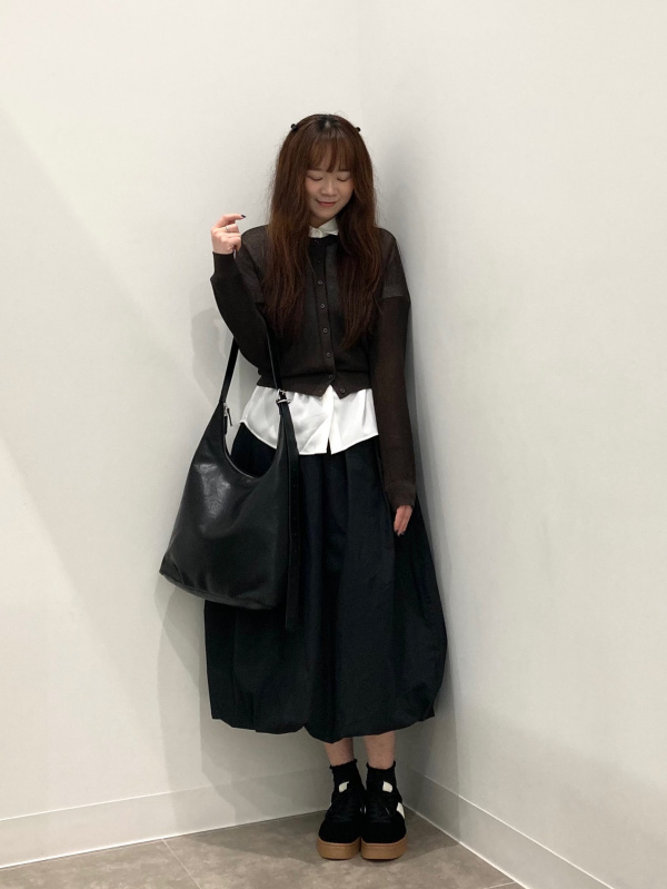 バブルヘムミディスカート（レディース）の着用コーディネート一覧