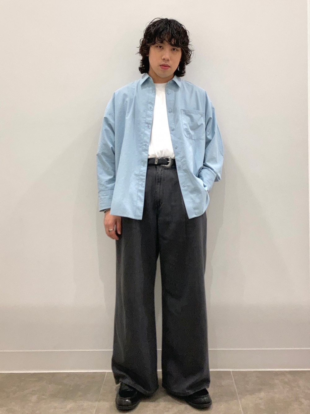 トップス Good! Broadcloth Oversized Shirt/Halfslv、Dry Ponte T-Shirt