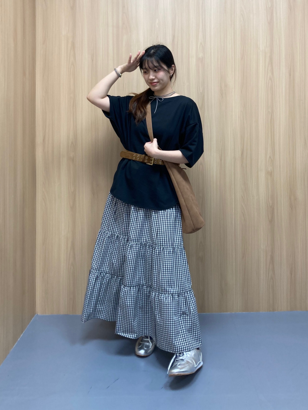 UV Protection Twill Logo Cap、Slouchy Fitted T-Shirt/NTQ