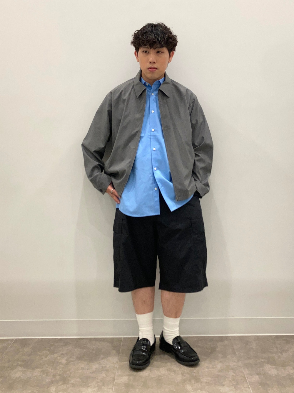 専用♡ Balloon Pants/Q、Dry Stretch Boxy T-Shirt/Halfslv」| GU的穿搭理念