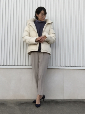 GU公式 | 起毛タックテーパードパンツ