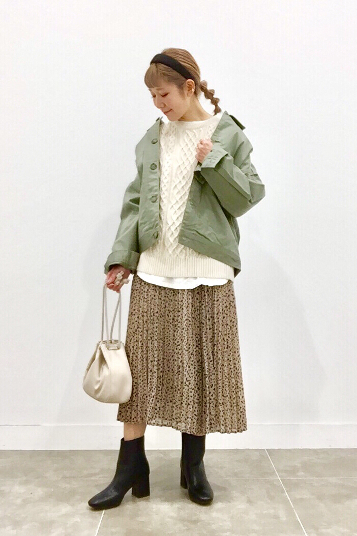 シェフジャケット(セットアップ可能)」の着用コーディネート| ジーユー