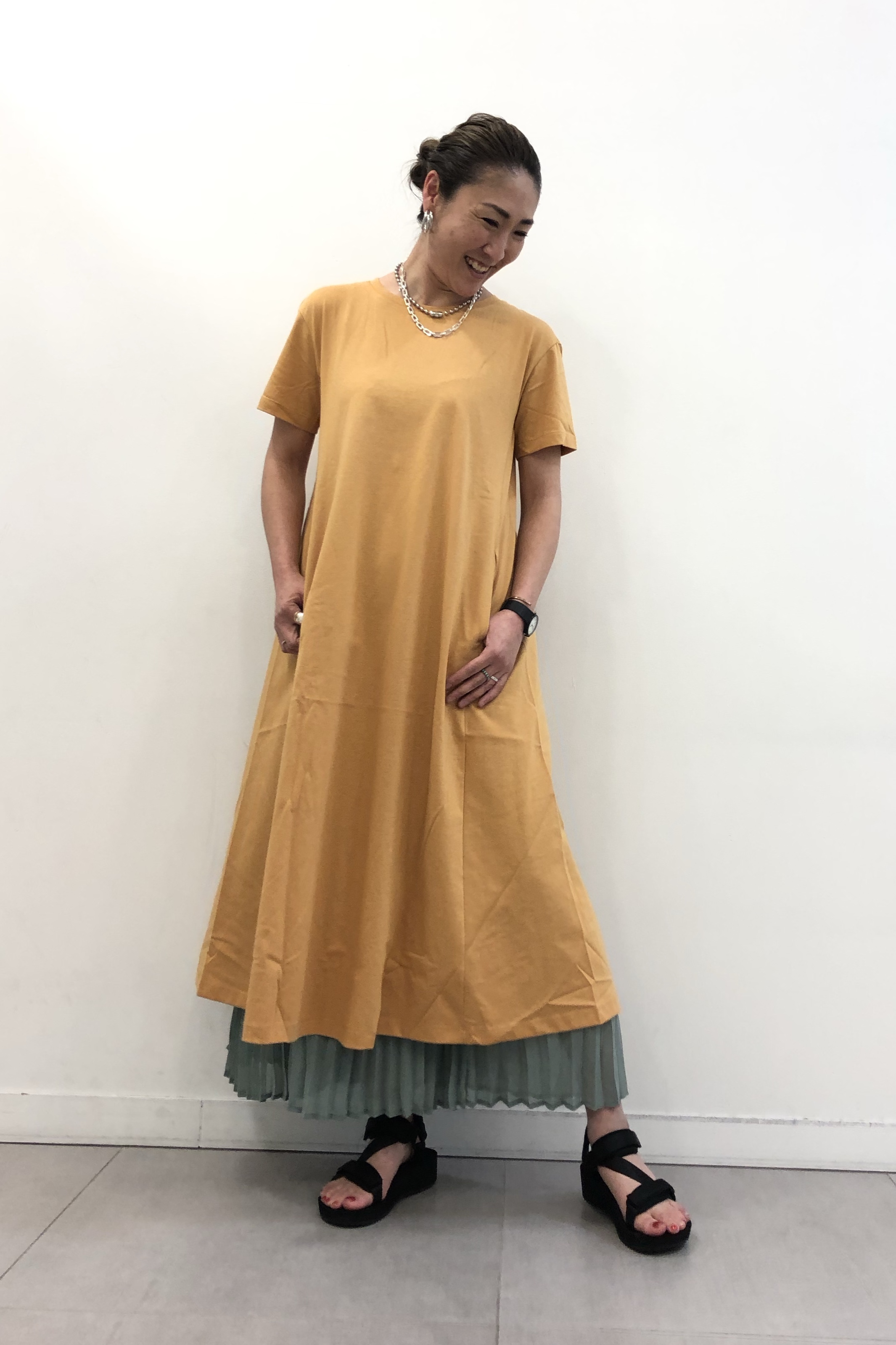 Gu ロングワンピ Vahmwweevm ロングワンピース マキシワンピース Tdsc Sn