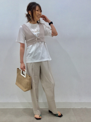 GU公式 | 2WAYレースアップビスチェQ