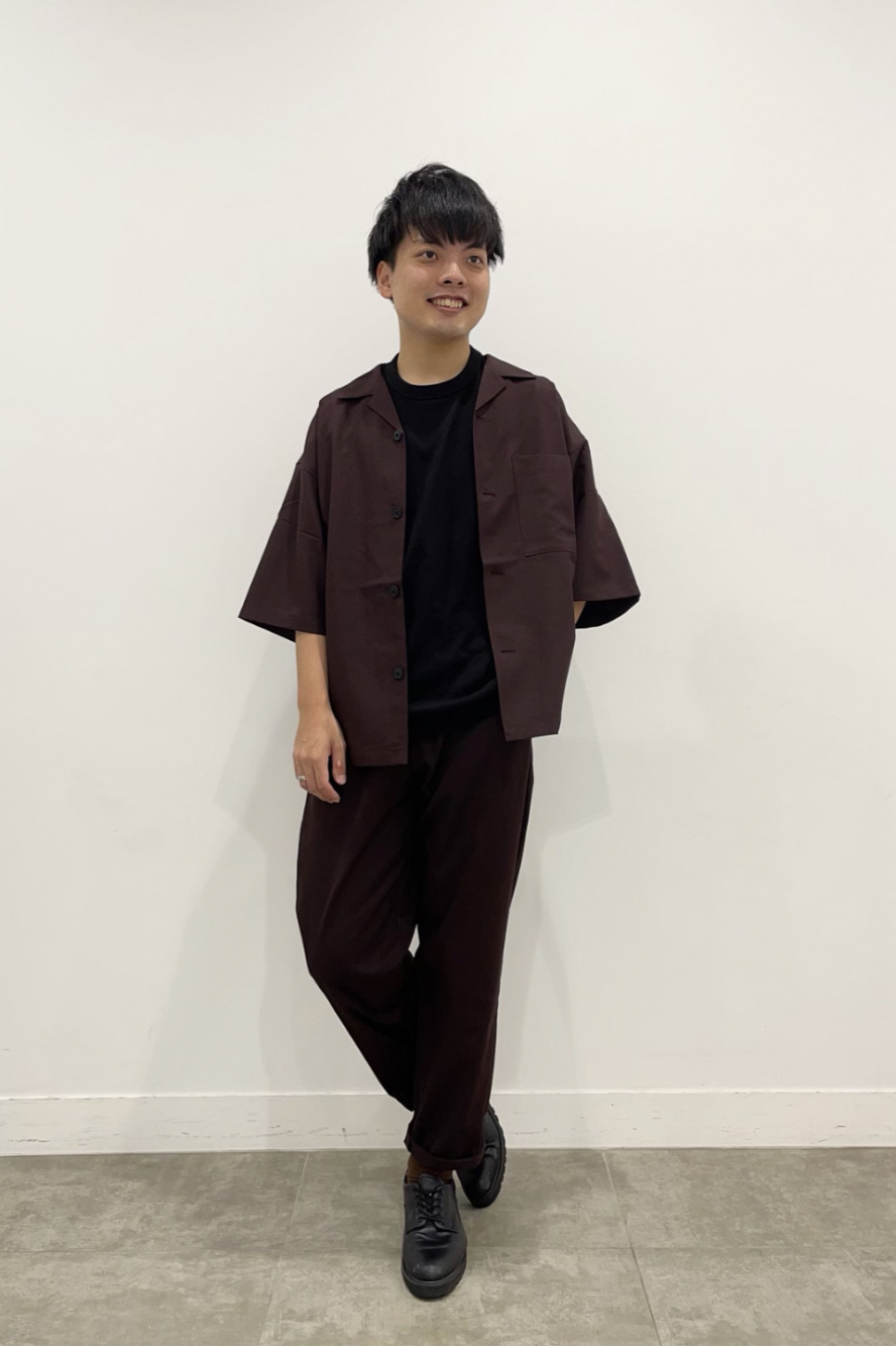シェフパンツ(セットアップ可能)」の着用コーディネート| ジーユー