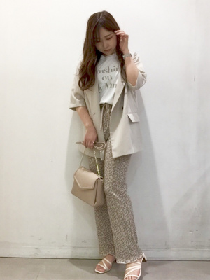 GU公式 | テーラードハーフスリーブジャケット(セットアップ可能)