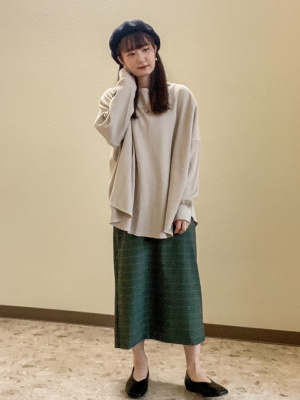 GU公式 | チェックナロースカート