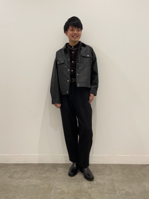 GU公式 | コーデュロイリラックスフィットバンドカラーシャツ