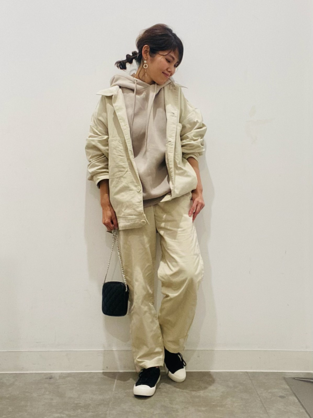 コーデュロイシェフジャケット(セットアップ可能)、フランネル 