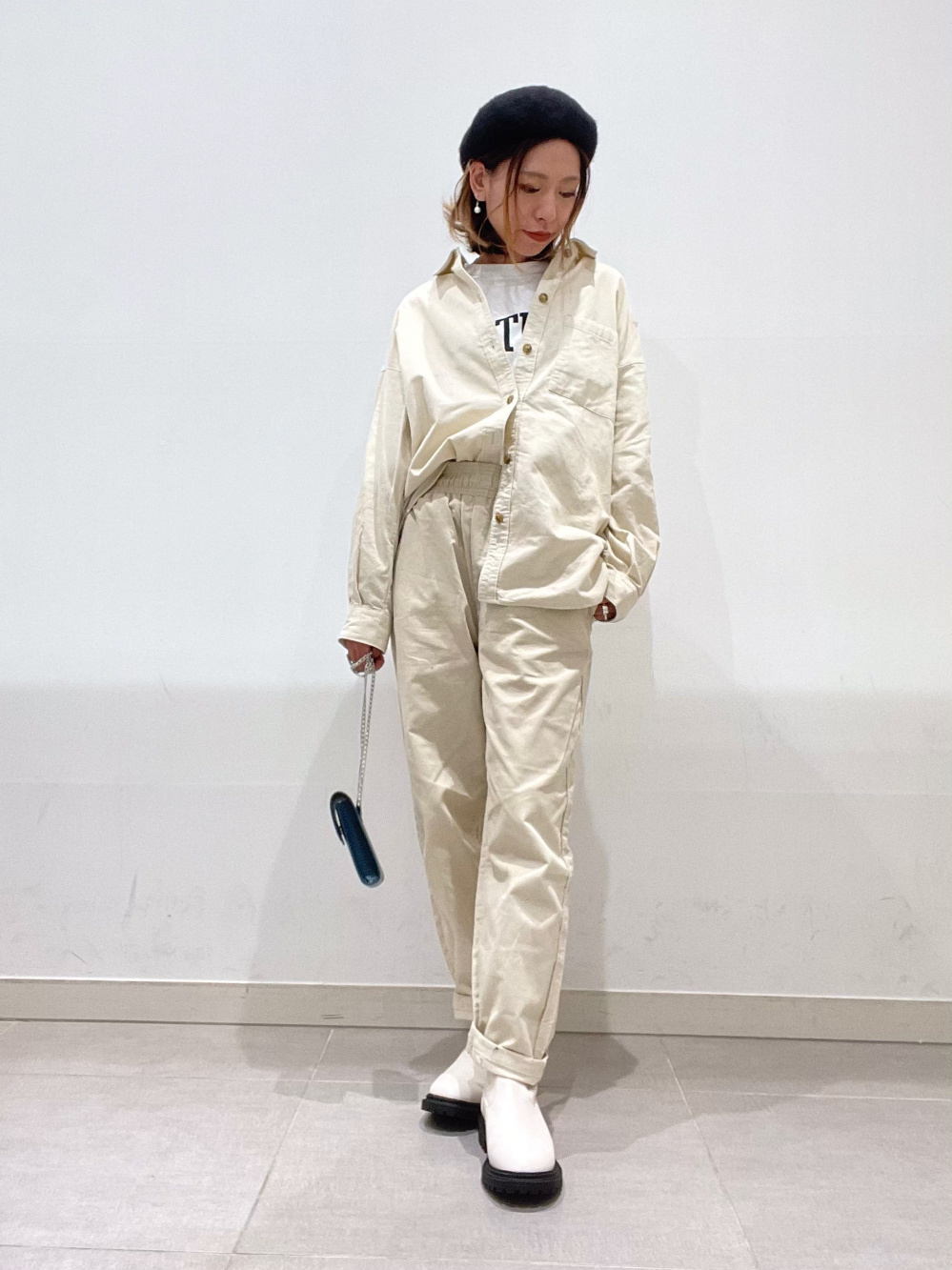 じゅん　お取り置き② GU公式 | コーデュロイシェフパンツ(丈標準67.0～71.0cm)