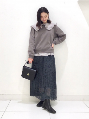 GU公式 | スウェットプルオーバー(長袖)