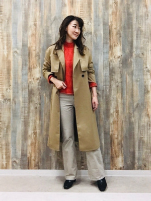 Gu公式 2wayトレンチコート ファッション通販サイト