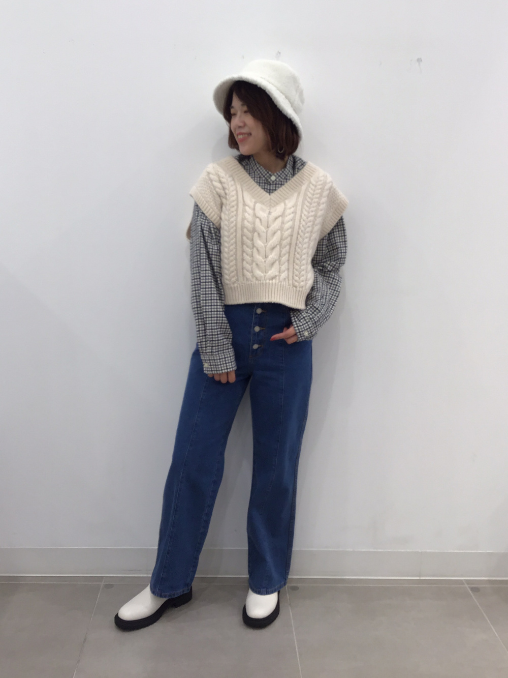 コーデュロイシェフジャケット(セットアップ可能)、フランネル