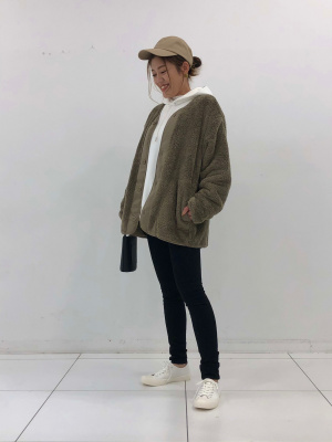 R❁出品 GU公式 | クリーンキャンバススニーカー