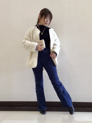GUコーデュロイフレアパンツRS+EC(丈長め82cm property-madagascar.com