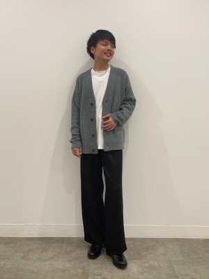 ♡Aga 新品未使用　カジュアルパンツ♡ GU公式 | イージードローストリングセミワイドパンツ
