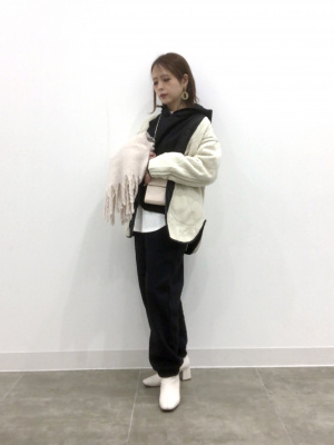 GU公式 | ダブルフェイススリットパーカ(長袖)