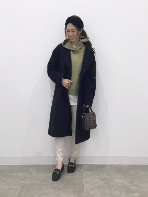 GU公式 | ダブルフェイススリットパーカ(長袖)