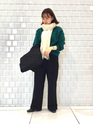 GU公式 | イージードローストリングセミワイドパンツ