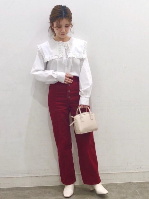 セットアップ デニム フロントボタンベスト×ストレートパンツ ベストストア Beststore レディース デニムストレートパンツ